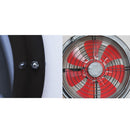 Industrial Extractor Window Cool Unit HVAC System Ventilator Exhaust Airflow Air Blower Booster for Kitchen Bathroom