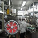 Industrial Extractor Window Cool Unit HVAC System Ventilator Exhaust Airflow Air Blower Booster for Kitchen Bathroom