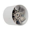 Metal Inline Duct Fan Booster Exhaust Blower Air Cooling Filter Vent 220V 25W 30-35dB