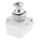 Child Safety Cabinet Lock Latch Push Button Cabinet Door Lock for Cabinets Drawers Cupboards No Keys Needed