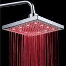 Bath Top Spray Water-saving Polished Sprinkler 7 Colors LED Head Shower