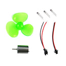 Miniature DC Wind Generator Wind Turbine Model Set Kits Teaching DIY Assemble Tool 9cm