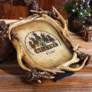 Retro Antlers Picture Photo Frame Wedding Birthday Party Table Place Decor 8 x 10