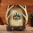 Rustic Antlers Picture Photo Frame Table Settings for Home Party 5'' x 7