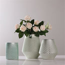 Large Silver Glass Vase Table Centrepiece Decorative Flower Display Stand