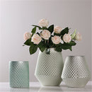 Large Silver Glass Vase Table Centrepiece Decorative Flower Display Stand