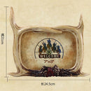 Handmade European Style Retro Antlers Picture Photo Frame Crafts 7'' x 5