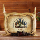 Handmade European Style Retro Antlers Picture Photo Frame Crafts 7'' x 5