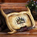 Handmade European Style Retro Antlers Picture Photo Frame Crafts 7'' x 5