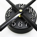 Backwards Metal Wall Clock Modern Reverse Round Decorative Wall Watch Wall Clock Home Decor Contemporary Wall Art
