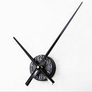 Backwards Metal Wall Clock Modern Reverse Round Decorative Wall Watch Wall Clock Home Decor Contemporary Wall Art