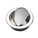 Zinc Alloy Knob Round Push Flip Drawer Cupboard Cabinet Handle