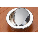 Zinc Alloy Knob Round Push Flip Drawer Cupboard Cabinet Handle