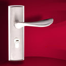 Aluminum Alloy Door Handle Lock Home Entry Security Door Lockset for Bedroom Bathroom Latch 3 Keys