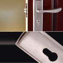 Aluminum Alloy Door Handle Lock Home Entry Security Door Lockset for Bedroom Bathroom Latch 3 Keys