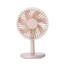 Mini USB Portable Desktop Students Personal Silent Fan Cooling Fan Pink