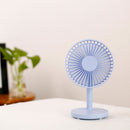 Mini USB Portable Desktop Students Personal Silent Fan Cooling Fan Blue