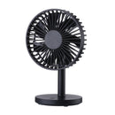 Mini USB Portable Desktop Students Personal Silent Fan Cooling Fan Black
