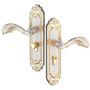 Internal Room Door Handles Packs - Latch Lock Bathroom Lever Lockset