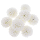 10pcs Artificial Silk Chrysanthemum Flower Heads Bouquet Wedding Decor Beige