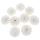 10pcs Artificial Silk Chrysanthemum Flower Heads Bouquet Wedding Decor Beige