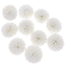 10pcs Artificial Silk Chrysanthemum Flower Heads Bouquet Wedding Decor Beige