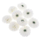 10pcs Artificial Silk Chrysanthemum Flower Heads Bouquet Wedding Decor Beige