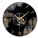 Home Decorative Wall Clock Silent Non-Ticking Quartz Battery Operated Clock Classic Retro Acrylic CD Design
