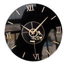 Home Decorative Wall Clock Silent Non-Ticking Quartz Battery Operated Clock Classic Retro Acrylic CD Design