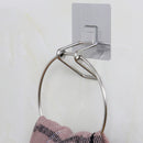 Towel Ring Decoration Bathroom Accessories Towel Hanger Holder Stick on Wall