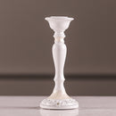 7'' High Resin Votive Tea Light Candle Holder Candlestick for Wedding Home Spa