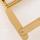 Foldable Wall Mounted Towel Rack Holder Bar Shelf Rail Storage Bathroom