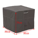 34x34x30inch Outdoor Air Conditioner Cover Dust-proof Waterproof Washing Protector