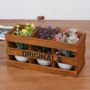 Remote Control Storage Rack Box Wooden Desktop Table Rack Home Office