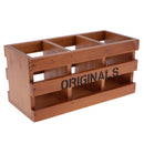Remote Control Storage Rack Box Wooden Desktop Table Rack Home Office