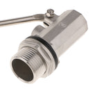 STAINLESS STELL FLOATING FLOAT BALL VALVE BALL-COCK FOR WATER TANK WATER TOWER G1/2 DN15