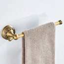 29.5cm Long Antique Brass Wall Mounted Single Towel Bar Towel Holder Solid Brass Towel Rack