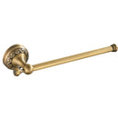 29.5cm Long Antique Brass Wall Mounted Single Towel Bar Towel Holder Solid Brass Towel Rack