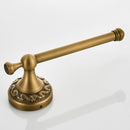 Antique Brass Wall Mounted Bathroom Toilet Paper Holder Rack Tissue Rack for Home Hotel
