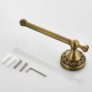 Antique Brass Wall Mounted Bathroom Toilet Paper Holder Rack Tissue Rack for Home Hotel