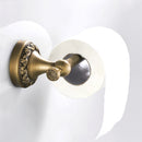 Antique Brass Wall Mounted Bathroom Toilet Paper Holder Rack Tissue Rack for Home Hotel