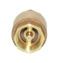 Brass 1/2'' Female Thread Spring Vertical Check Valve Hydraulic Control Air Waster Oil Valve