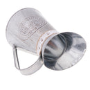 Rustic Style Gray Shabby Chic Galvanized Sheet Iron Vase Pitcher for Home