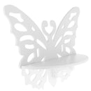 Creative Craft Butterfly Wall Display Ledge Floating Shelf Bracket Ledge Organizer for CDs Books Photo Frame Album Keys Small Items Display Stand