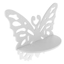 Creative Craft Butterfly Wall Display Ledge Floating Shelf Bracket Ledge Organizer for CDs Books Photo Frame Album Keys Small Items Display Stand