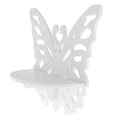Creative Craft Butterfly Wall Display Ledge Floating Shelf Bracket Ledge Organizer for CDs Books Photo Frame Album Keys Small Items Display Stand