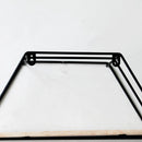 Wall Hanging Shelf Storage Rack Flower Pots Holder Decor Black