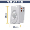 Adjustable Automatic IR Infrared PIR Body Motion Sensor Switch Detector