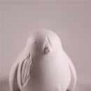 Fairy Garden Ornament Ceramic Figurine Dove Statue Home Office Art Display