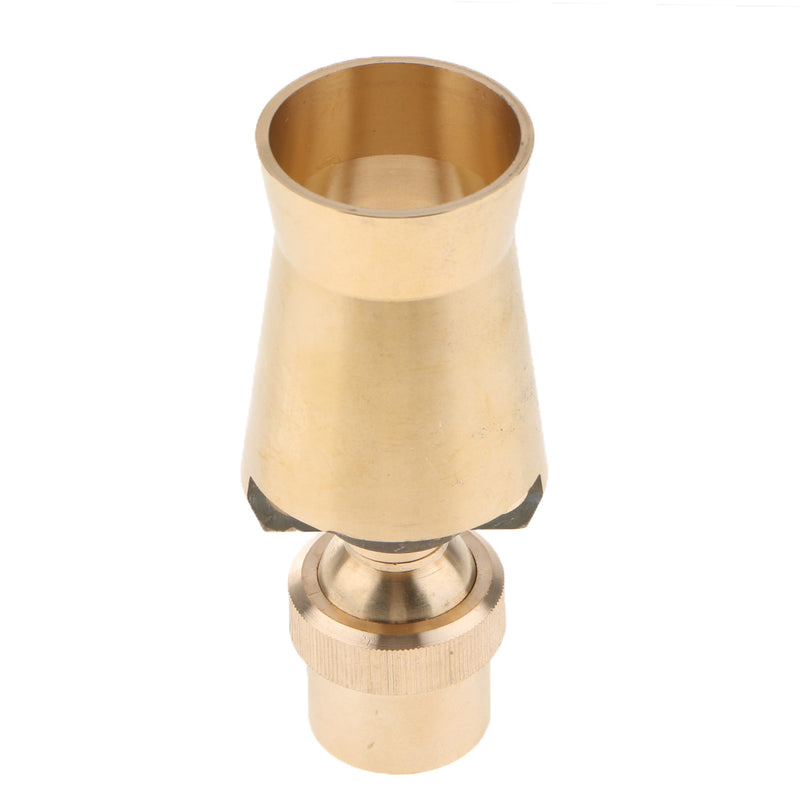 1'' DN25 Thread Brass Cascade Cedar Style Ice Tower Fountain Nozzle Head Garden Pond Water Fountain Sprayer